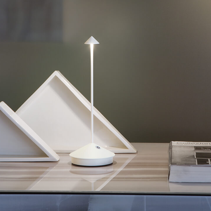 2024 Minimalist LED Table Lamp - Waterproof & Dimmable Cordless Lighting