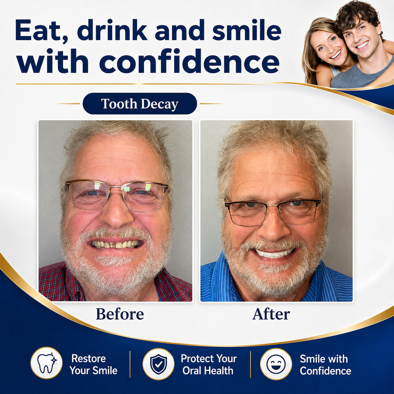 🔥Ends Today: 70% OFF! 🏆2026 Bestselling Product🔥 Fit for a Fresh Smile, Say Goodbye to Wearing Discomfort!🌎