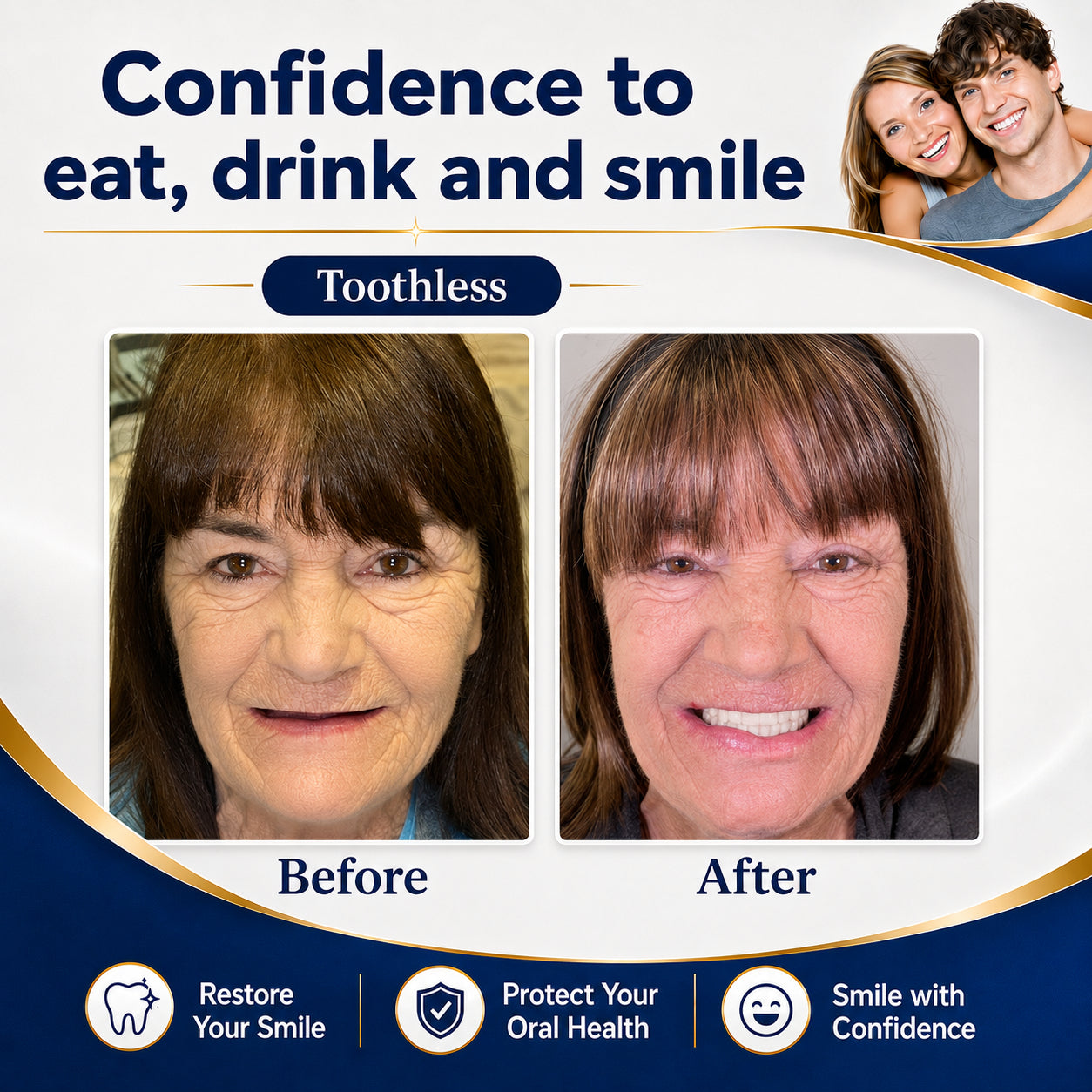 🔥Ends Today: 70% OFF! 🏆2026 Bestselling Product🔥 Fit for a Fresh Smile, Say Goodbye to Wearing Discomfort!🌎
