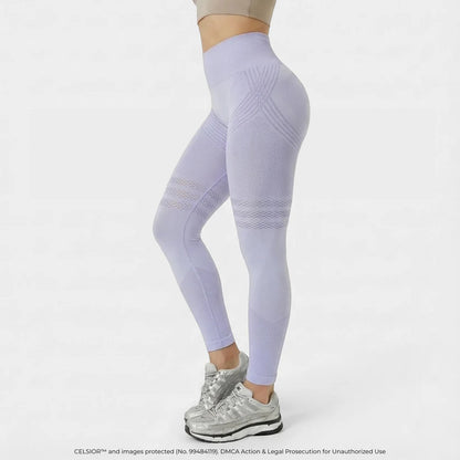 High Waisted And Hip Lifting Yoga Elastic Quick Drying Tight Pants