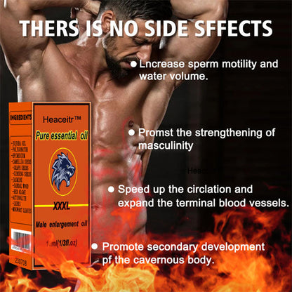 Heaceitr™ 41-Second Rapid-Effect Erection Massage Oil