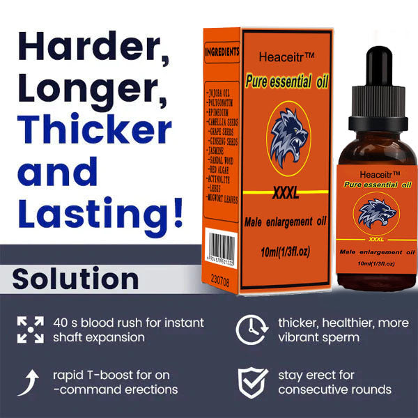 Heaceitr™ 41-Second Rapid-Effect Erection Massage Oil