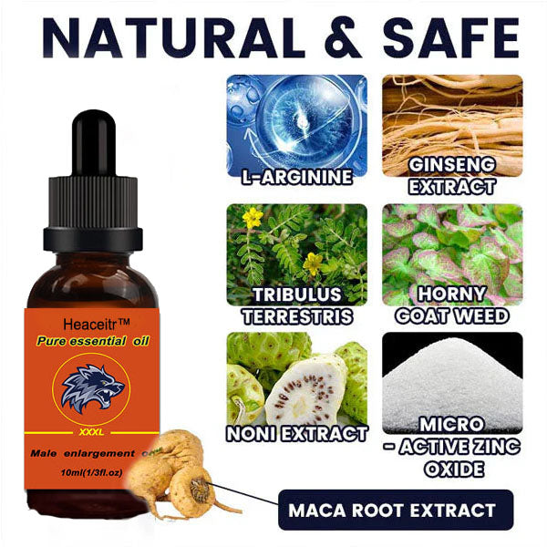 Heaceitr™ 41-Second Rapid-Effect Erection Massage Oil
