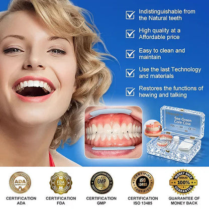 🌎Ends Today: 75% OFF! 🦷 Designed for Comfort and a Natural-Looking Smile