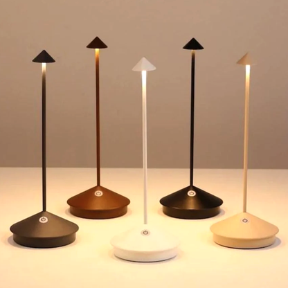2024 Minimalist LED Table Lamp - Waterproof & Dimmable Cordless Lighting
