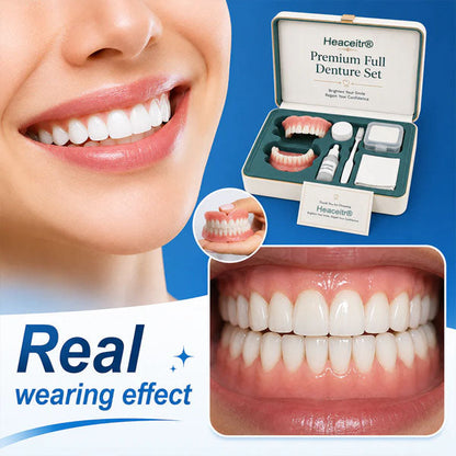 🌎Ends Today: 70% OFF! ⏰ Custom-Fit Full Functional Dentures| Smile with Confidence Designed for Comfort and a Natural-Looking Smile & FDA-Certified